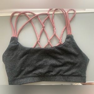 Fun back sports bra